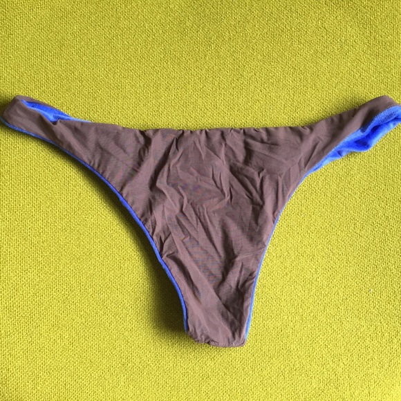 Velvet cobalt blue swim bottoms - Picture 2 of 2